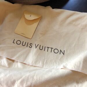 Authentic Louis Vuitton Epi Red Soufflot/Papillon with mini pouch and dustbag .